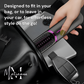 ⏰Final 3 Hours - £17.99!!⚡50K+ SOLD!💁‍♀️Wireless Ceramic Hair Straightening Comb – Fast Heating, Anti-Frizz & Tangle-Free Design ✨