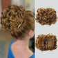 Short messy curly bowl haircut extension