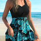 ✈️Free Shipping🏆Limited Time 50% Off! 💥👙Strap Top & Fitted Swim Shorts Separable Swimsuit 