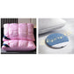 💞 Washable ergonomic neck pillow – Breathable and soft with 3D stitching