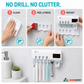 ⏳🔥LIMITED-TIME 50% OFF! ⏰🦷🚿Wall-Mounted UV Toothbrush Sanitizer & Holder