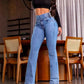 🎁2026 New Arrivals 53% OFF👖Stretch Flare Jeans With A High Waist⏰