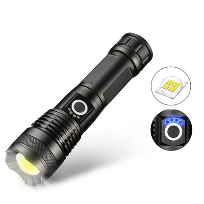 🎄Christmas Sale 50% OFF!!🔦20000 Lumen Tactical Flashlight-Extreme Beam & Power Bank Function⚡
