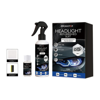 🥳2026 HOT SALE🥳💞50K+ SOLD!🚗💡 BUY 2 GET 1 FREE! Professional Car Headlight Restoration Kit – Removes yellowing & scratches instantly. No sandpaper, no tools – just spray & wipe! Save £££ on garage bills! ✨🔧