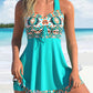 ✈️Free Shipping🏆Limited Time 50% Off! 💥👙Strap Top & Fitted Swim Shorts Separable Swimsuit 