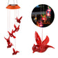 🦋Enhance Your Garden✨Creative Bird Design Solar Wind Chimes