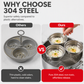 🎁🥚Hot Sale🔥304 Stainless Steel Egg Cooker
