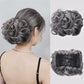Short messy curly bowl haircut extension