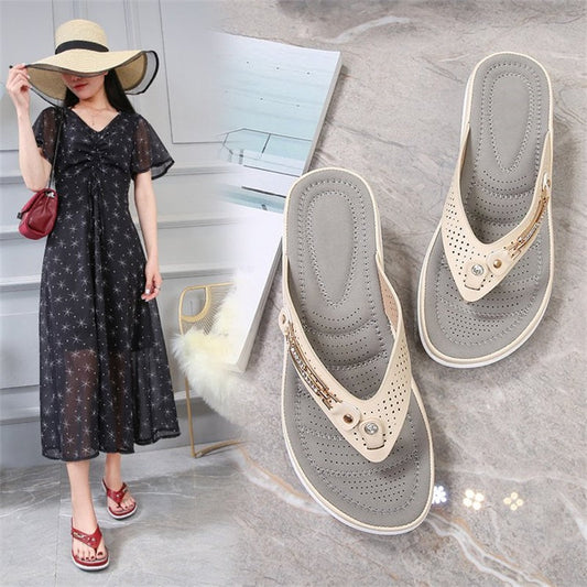 🎀 Women’s double-layer memory foam flip-flops with arch support 🥳 Delivered within 5 working days