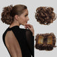 Short messy curly bowl haircut extension