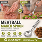 🥳Meatball Spoon! Non-stick, scoop & drain – perfect gift. Mess-free cooking – grab yours! ✅