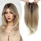 💇‍♀️ Layered Hair Topper with Bangs – Add Volume & Natural Look Instantly 💎✨
