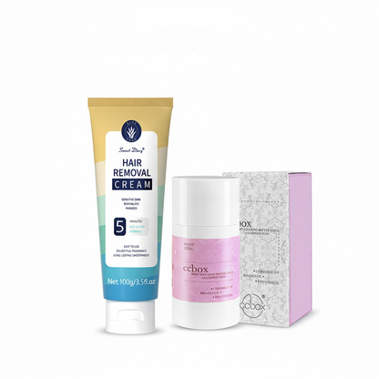 🔥Painless Full Body Hair Removal Cream for Men & Women– Skin-friendly for all areas🌿Delivered within 5 working days☀️