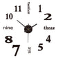 🔥Last Day Promotion 50%OFF🔥 3D Wall Decal Decorative Clock