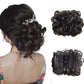 Short messy curly bowl haircut extension