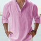 🔥New arrival 63% OFF💥🔥Men's Cotton Linen Casual Long Sleeve Shirt🎁 Delivered within five working days
