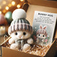 🔥Last Day: BUY 3 GET 1 FREE 🐇Handmade Mini Bunny Hug🎁[Cute Gift]