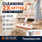 🔥Limited Time 51% OFF！Maximal Cleaning Power！Multi-Functional Hands-Free Clip Flat Mop