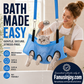 🐕🛏️ 2-in-1 Foldable Pet Grooming Bed – 50% OFF! Grooming table + cozy bed in one – portable, easy to clean, perfect for home & travel. 🔥💪