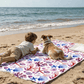 🏖️Summer Day Special Price:£14.99 !!! 🍉2-in-1 Convertible Beach Towel & Drawstring Backpack