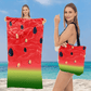 🏖️Summer Day Special Price:£14.99 !!! 🍉2-in-1 Convertible Beach Towel & Drawstring Backpack