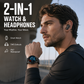 ⌚ 49% OFF NOW! 🎧 2-in-1 Smartwatch with Wireless Earbuds – Music, Calls & Fitness All in One 📱
