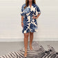 💕2026 New Products for Spring Women's Plant Printed Casual Short Jumpsuit