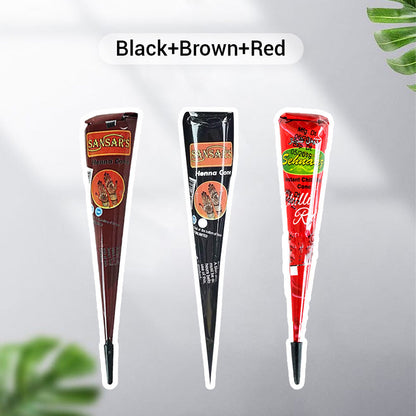 3Pcs Natural Long Lasting DIY Tattoo Paste