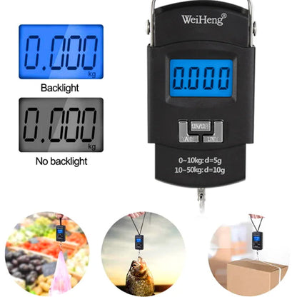 🧳 50% OFF! ⚖️ Portable Digital Luggage Scale with Hook – Accurate, compact & easy to use – Ideal for avoiding overweight baggage fees when traveling ✈️