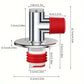 🔥Anti-overflow Deodorant Washing Machine Floor Drain Adapter⚡ Delivered within 5 working days!