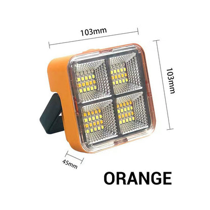 🔆 60% OFF NOW! 💡Portable Solar Work Light – 4 Lighting Modes, USB Rechargeable & IP66 Waterproof🔋