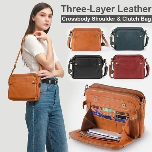 🔥 Hot Sales  50% OFF 🔥-New Crossbody PU leather Shoulder Bags and Clutches