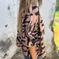 🎉Hot Sale 49% OFF🎉 Women's Fall Zebra Print Zipper Bomber Jacket⚡Free delivery and delivery within five working days
