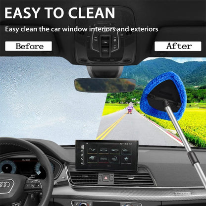 ⚡🔥Car Windshield Cleaning Tool Set - Retractable & 180° Rotatable😍 Delivered within 3 working days with free delivery