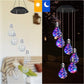 🌈2026 BEST GIFT TO FAMILY🌠💡Colorful LED Solar-Powered Light Bulb Wind Chimes