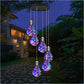 🌈2026 BEST GIFT TO FAMILY🌠💡Colorful LED Solar-Powered Light Bulb Wind Chimes