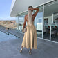 💃Hot Sale 49% OFF🎁Women’s Spaghetti Straps High Slit Dress⏳ Free delivery on orders of two items or more, delivered within 7 working days