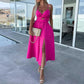 💃Hot Sale 49% OFF🎁Women’s Spaghetti Straps High Slit Dress⏳ Free delivery on orders of two items or more, delivered within 7 working days