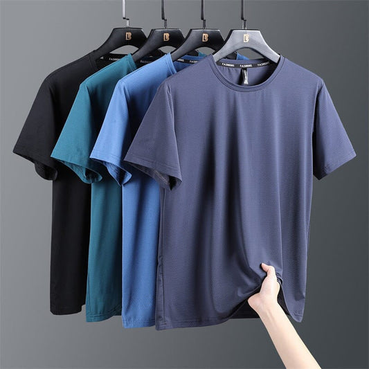 🔥🔥Top Selling Items —2026 New Quick-Drying Ice Silk T-Shirt