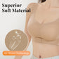 🎉50% OFF🎉Women's Cozy Seamless Push Up Front Closure Bra