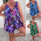 🌸Summer Hot Sale 49%OFF🌸Sleeveless V-Neck Printed Swimsuit 😍Delivered within 5 working days