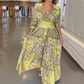 🌺Summer Hot Sale 50% OFF💐💃Elegant Long Floral Dress for Women✈️Free Shipping🏆