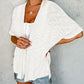 🔥 50% OFF NOW! 🏳️‍🌈 2026 New Stylish Flowy Short Sleeve Cardigan⏳ Free delivery on orders of two items or more, delivered within 5 working days