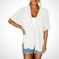 🔥 50% OFF NOW! 🏳️‍🌈 2026 New Stylish Flowy Short Sleeve Cardigan⏳ Free delivery on orders of two items or more, delivered within 5 working days