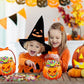 🎁 10 items for just £7.98! 🧊🎃Halloween Plastic Goodie Bags, Trick or Treat Candy Bags, Cauldron, Skeleton, Black Cat, Skull, Pumpkin Pattern Treat Bags, Halloween Party Favor Snack Storage Bags for Classroom, Birthday, Students, Teachers, Neighbors