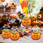 🎁 10 items for just £7.98! 🧊🎃Halloween Plastic Goodie Bags, Trick or Treat Candy Bags, Cauldron, Skeleton, Black Cat, Skull, Pumpkin Pattern Treat Bags, Halloween Party Favor Snack Storage Bags for Classroom, Birthday, Students, Teachers, Neighbors