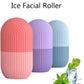 Ice Roller for Face — Pink, 4.5inch Silicone Reusable Ice Cube Roller Massager for Glowing Skin - Bazaro.Life