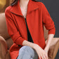 Women's Knitted Zip Up Cardigan Sweater