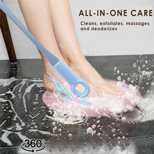 Long-Handle Toe & Foot Scrubbing Brush