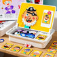 🔥Limited Sale 70%OFF🔥Magnetic Face Dress-Up Puzzle: Double-Sided Travel Game